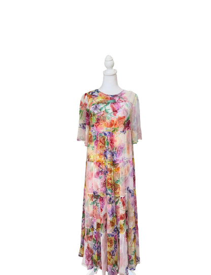 Johnny Was Floral Maxi Dress- Gazelle Fashion and Style 