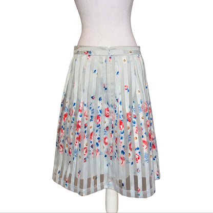 Cath Kidston Vibrant Floral Print Skirt- Gazelle Fashion and Style 