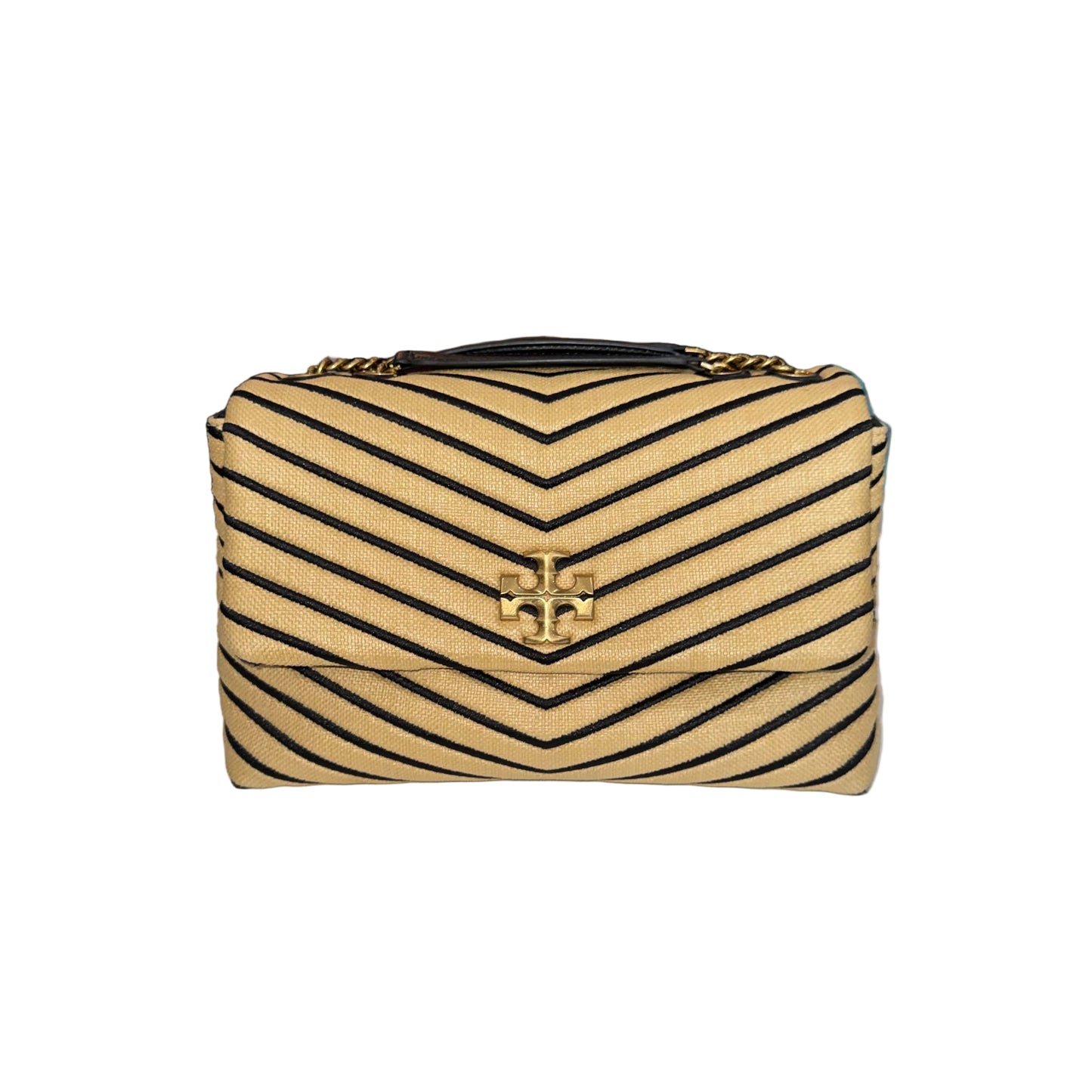 Tory Burch Kira Chevron Straw Bag- Gazelle Fashion and Style 