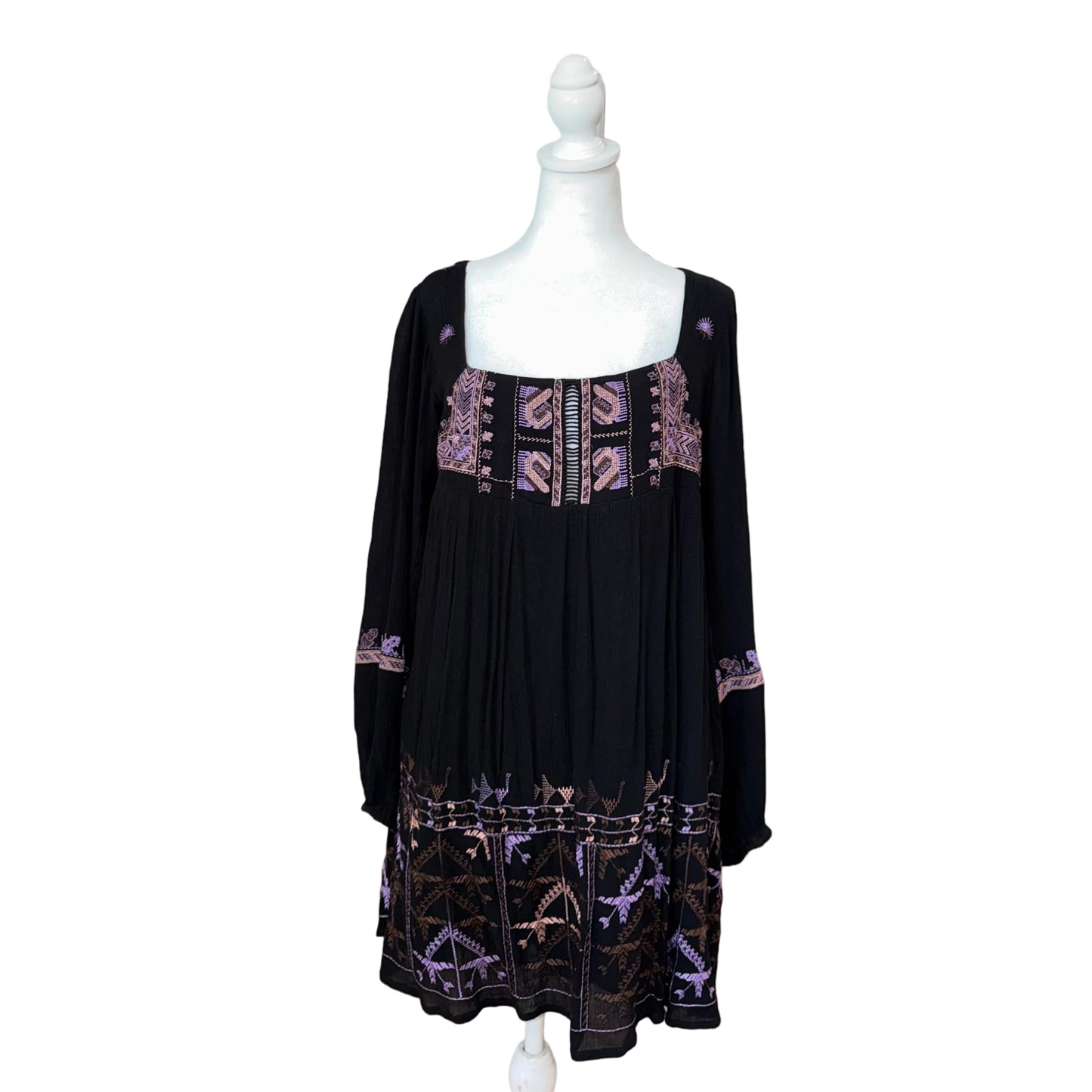 Free People Mini Dress- Gazelle Fashion and Style 