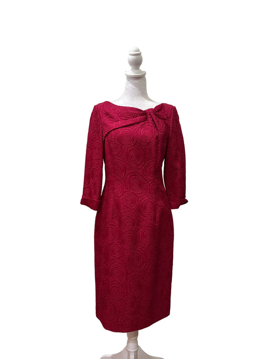 Rena Lange Rose Pattern Dress-DRESS-8-red-Great-Gazelle Fashion and Style