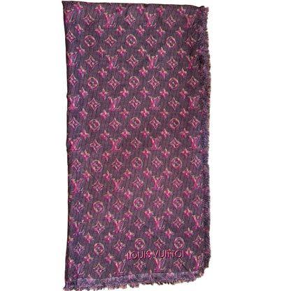 Louis Vuitton Monogram Scarf/Shawl- Gazelle Fashion and Style 
