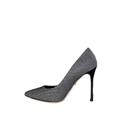 Sergio Rossi Checkered Pattern Pumps-Gazelle Fashion and Style