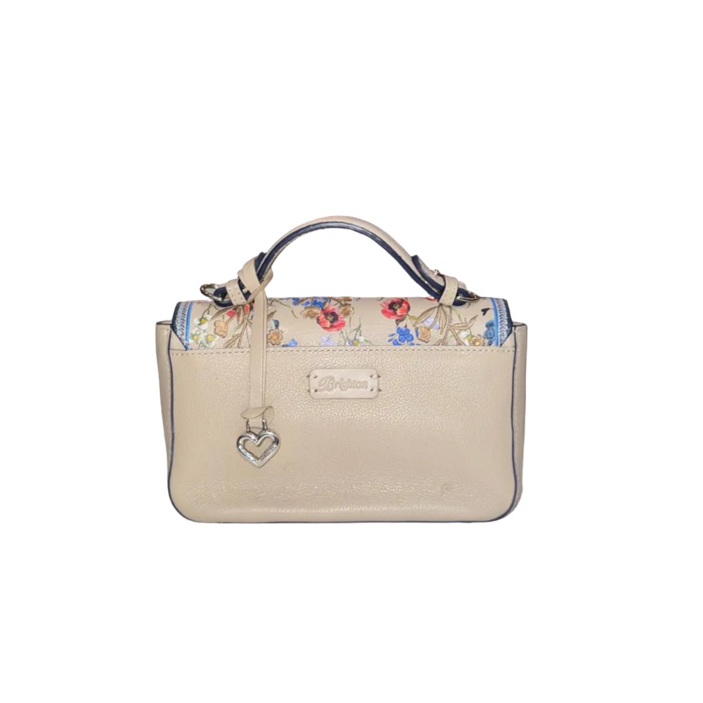 Brighton Floral Embroidered Leather Crossbody- Gazelle Fashion and Style 
