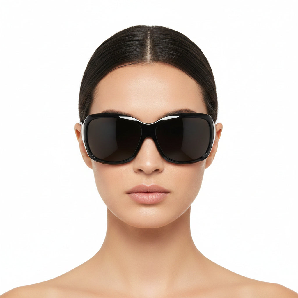 Prada Round Frame Sunglasses-Accessories-Gazelle Fashion and Style