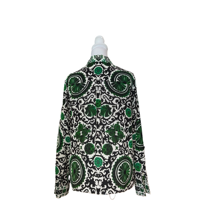 Alice + Olivia 100% Silk Blouse - Gazelle Fashion and Style 