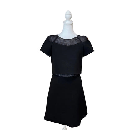 Maje Mini Lace Dress- Gazelle Fashion and Style 