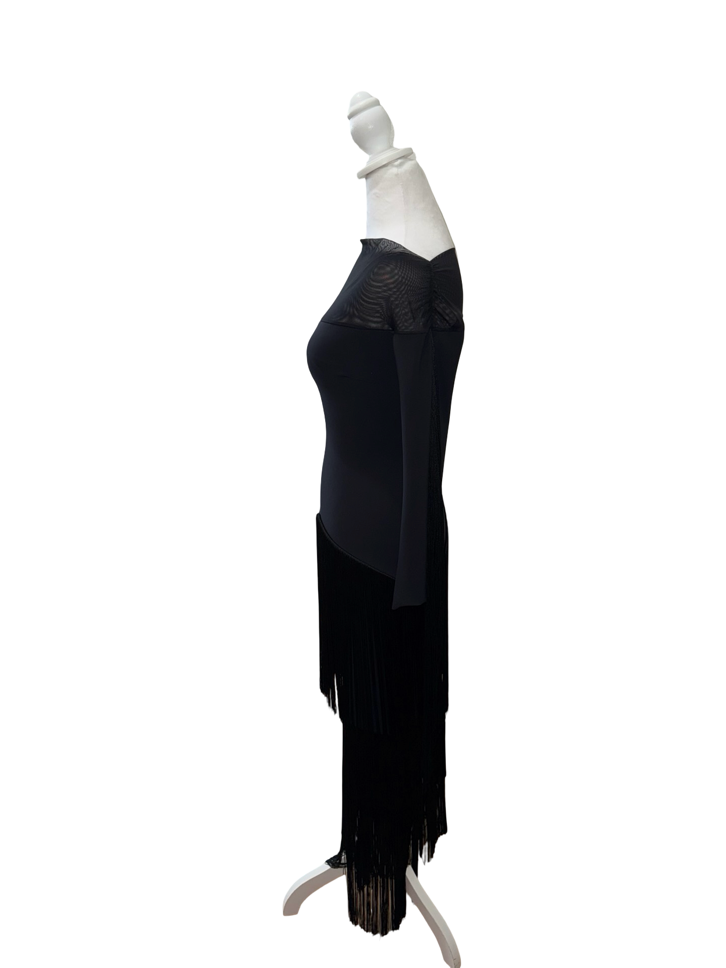 Chiara Boni Fringe Dress-DRESS-Gazelle Fashion and Style