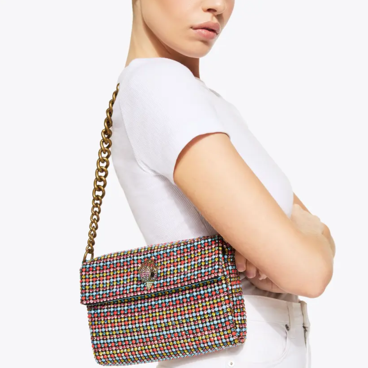 Kurt Geiger London Small Party Bag- Gazelle Fashion and Style 