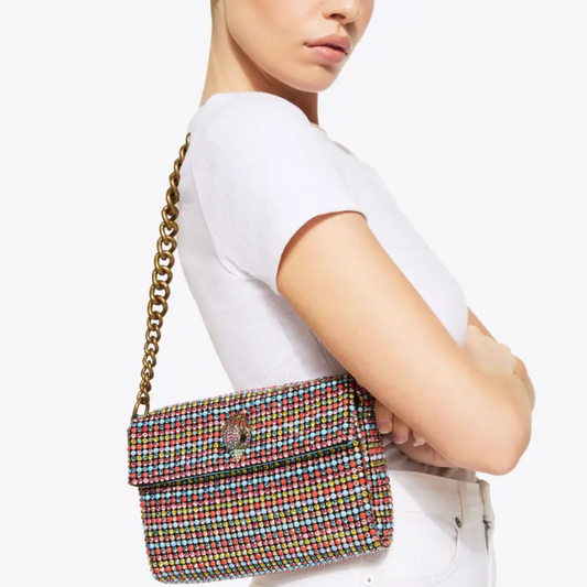 Kurt Geiger London Small Party Bag-HANDBAGS-Multi-Excellent-Gazelle Fashion and Style