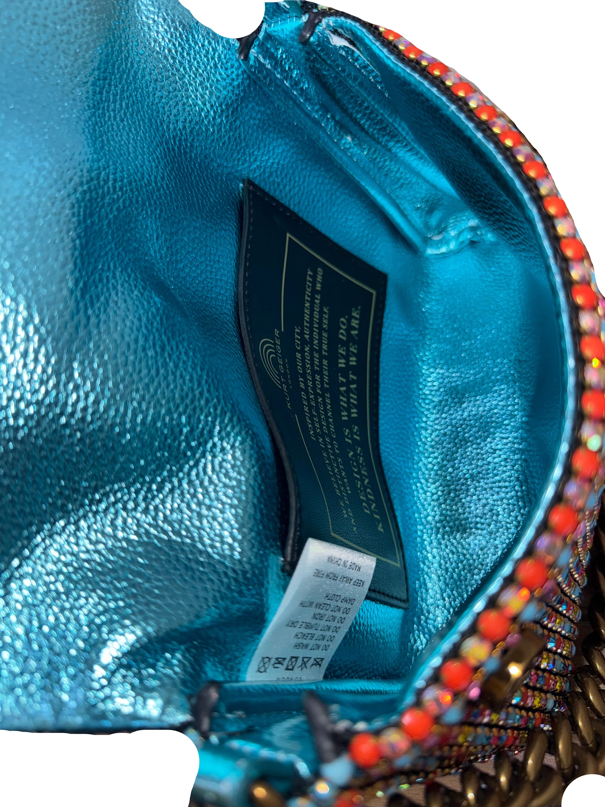 Kurt Geiger London Small Party Bag- Gazelle Fashion and Style 