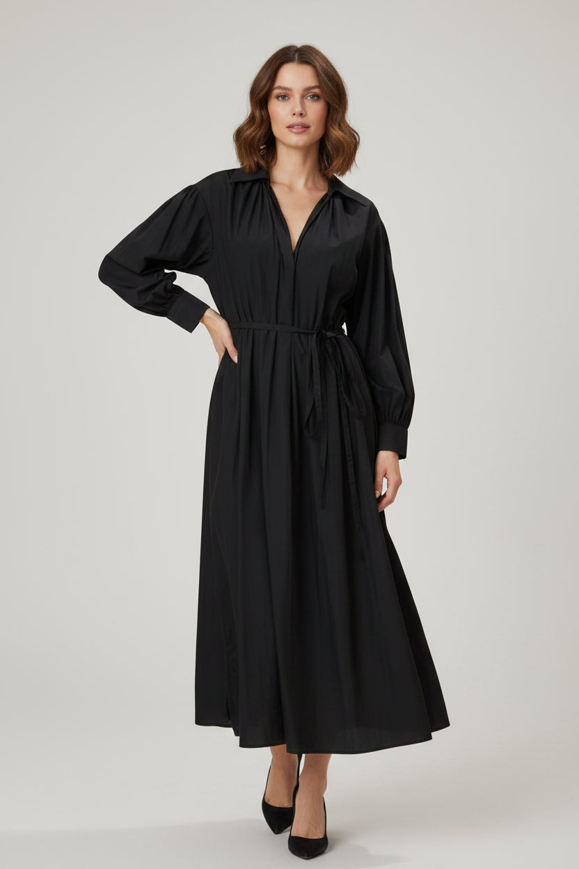 CO Essentials Black Dress- Gazelle Fashion and Style 