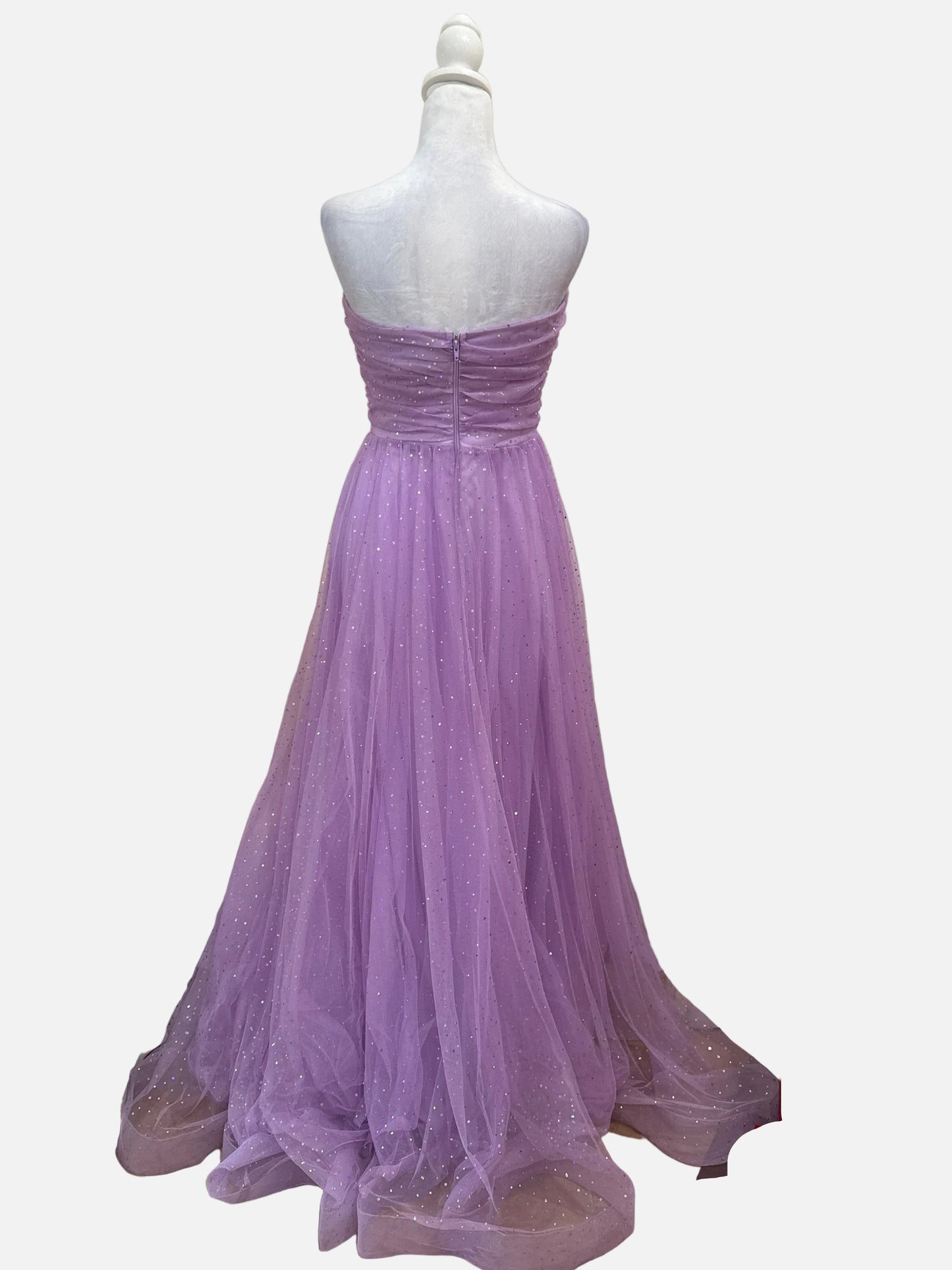 Sleeveless layered gown-DRESS-Gazelle Fashion and Style