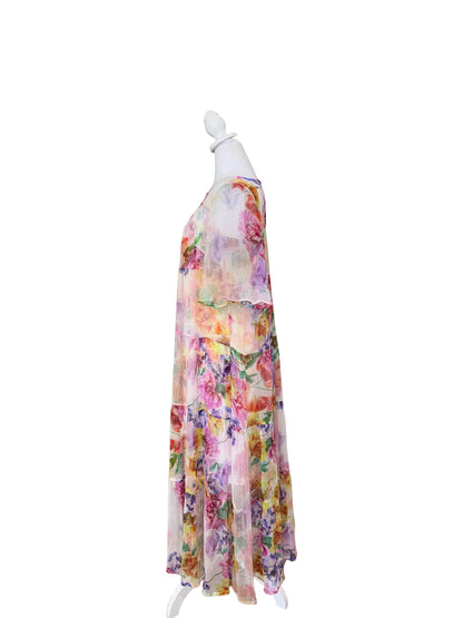 Johnny Was Floral Maxi Dress- Gazelle Fashion and Style 