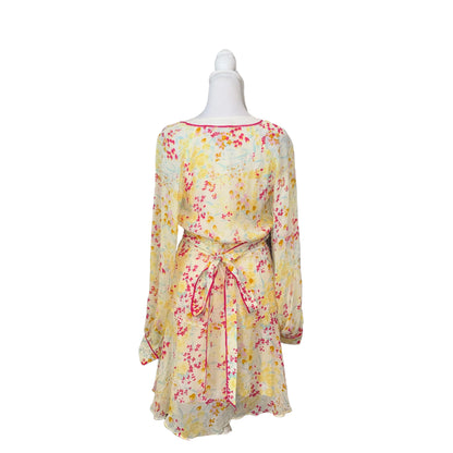 Reiss Molly Buttercup Floral Print Dress- Gazelle Fashion and Style 
