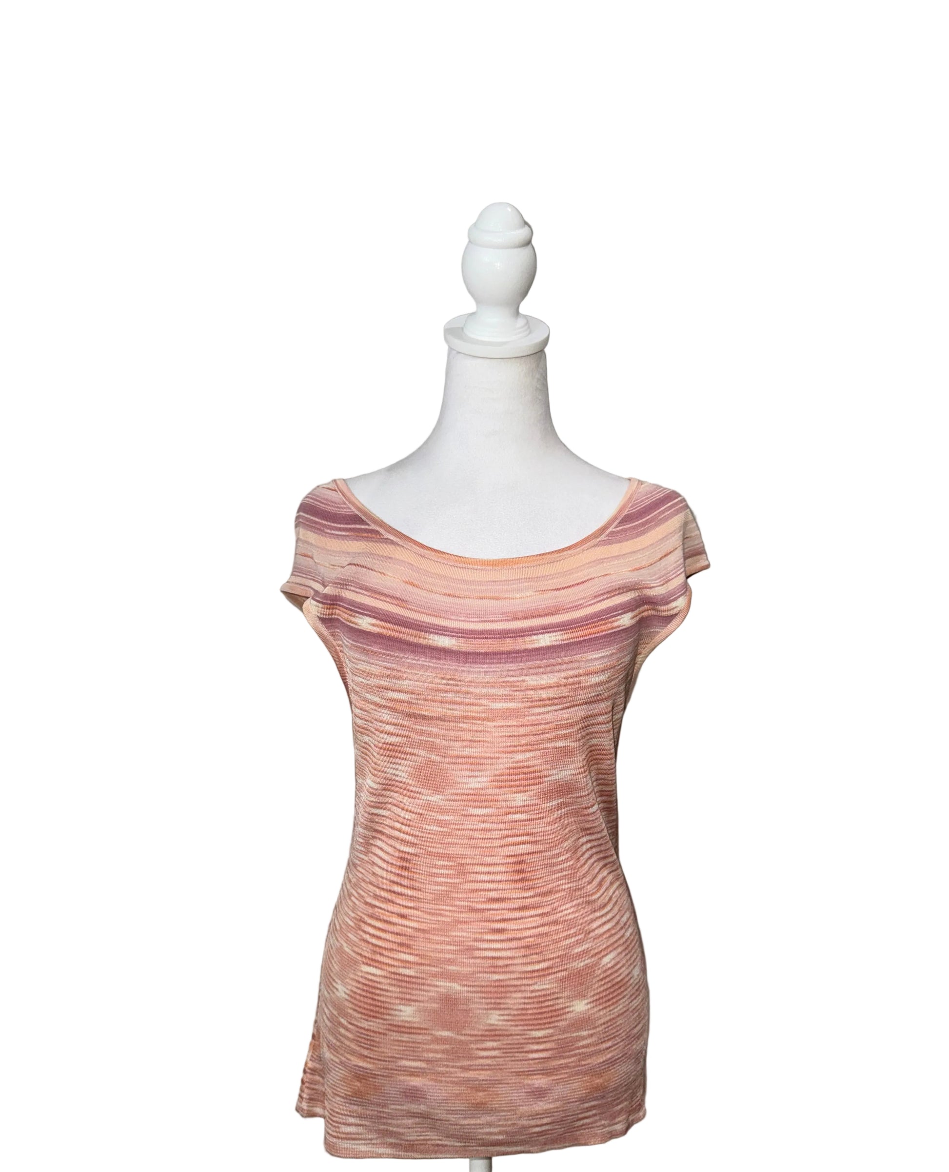 Missoni Printed Scoop Neck Top-TOPS-Gazelle Fashion and Style