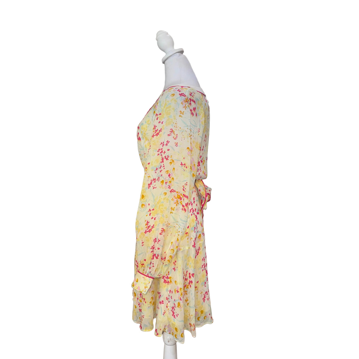 Reiss Floral Print Dress $99- Gazelle Fashion and Style 