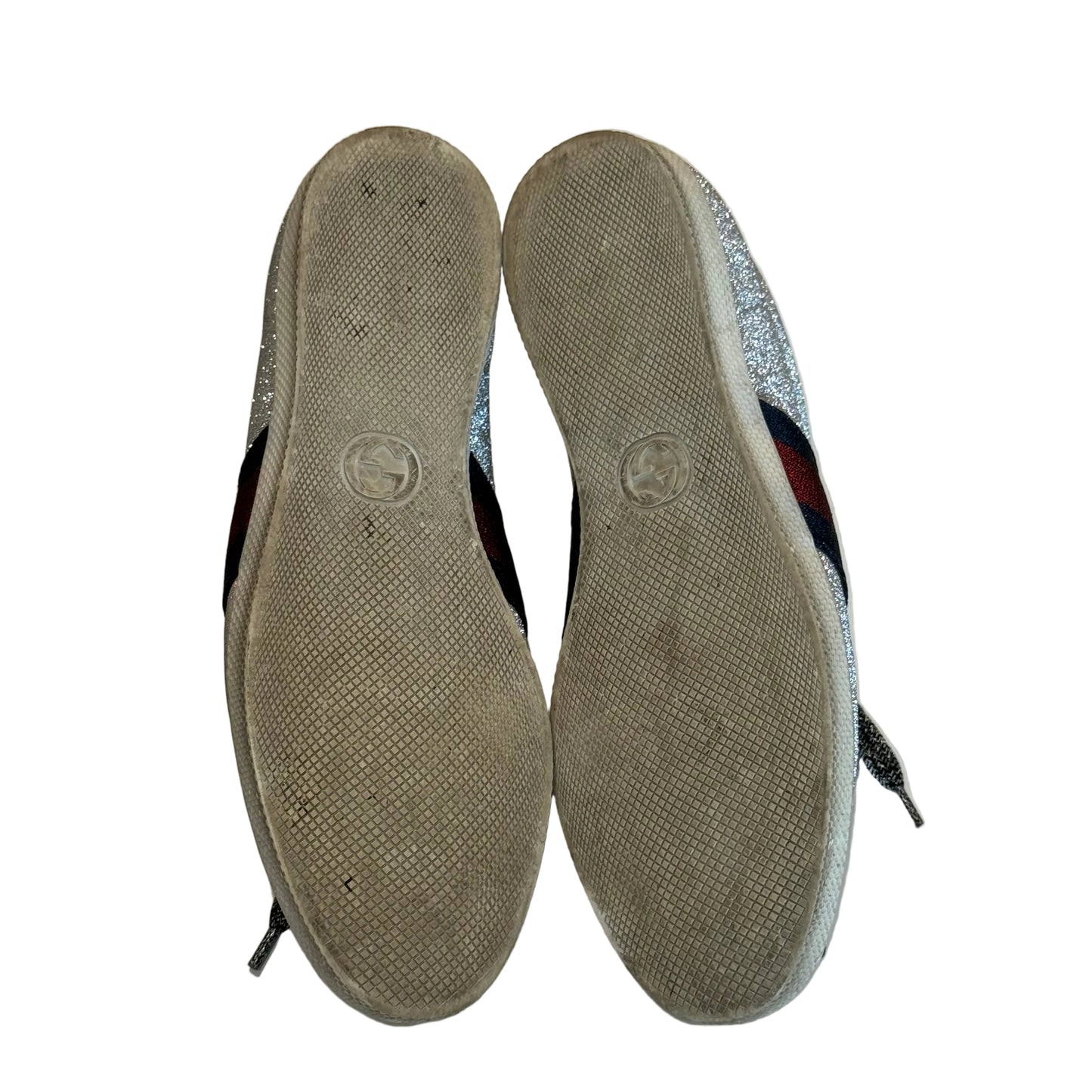 Gucci Glitter Fabric Sneakers-SHOES-Gazelle Fashion and Style