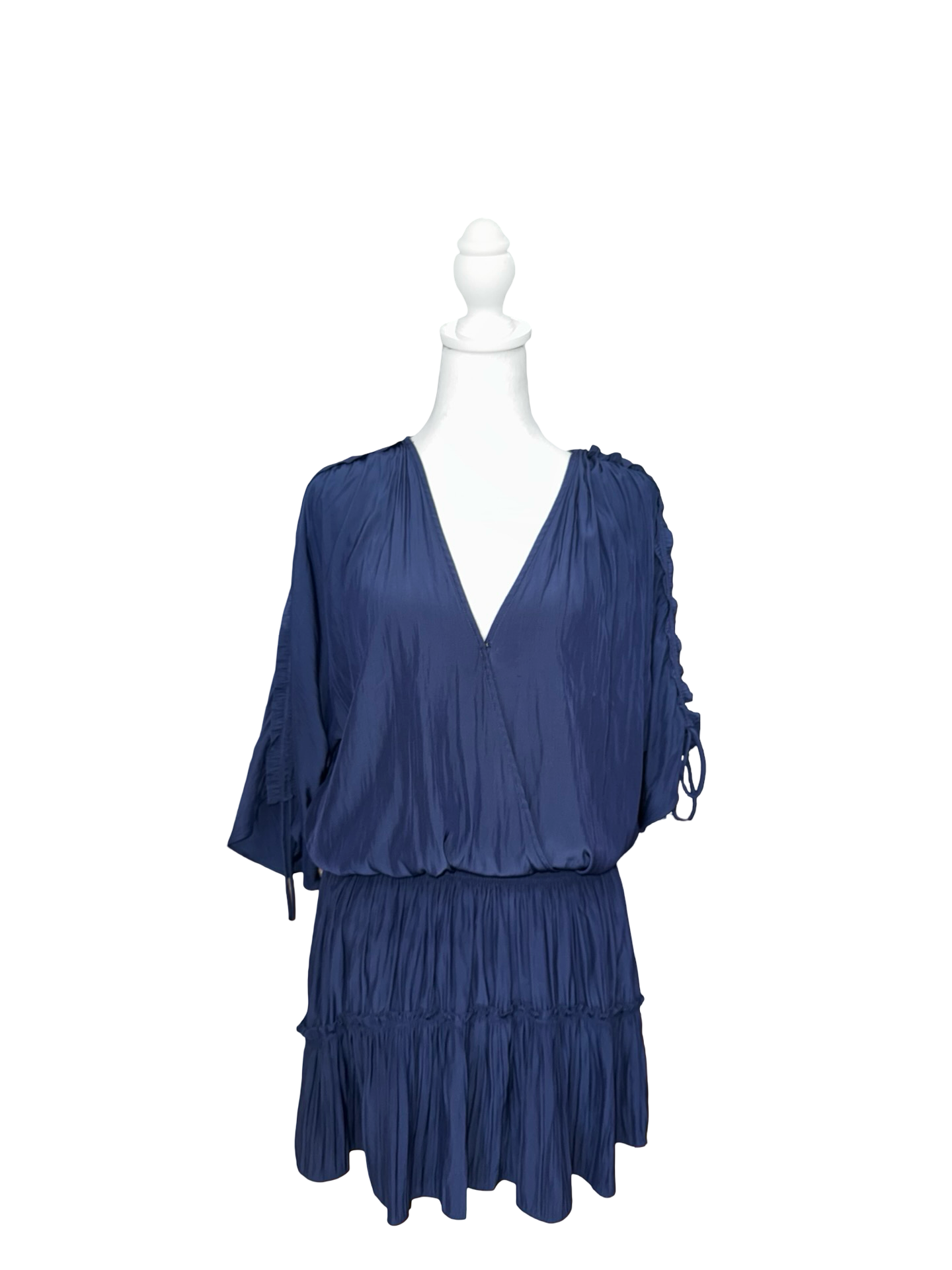 Ramy Brook Navy Mini Dress - Gazelle Fashion and Style 