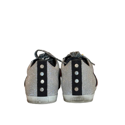Gucci Glitter Fabric Sneakers-SHOES-Gazelle Fashion and Style