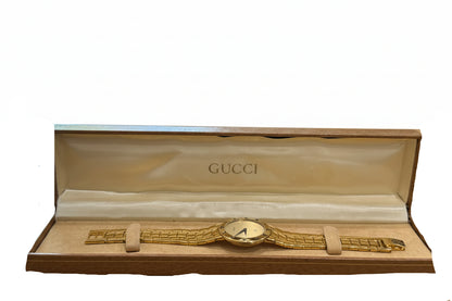 Rare Gucci 330M Dial 18k Gold plated watch-WATCH-Gazelle Fashion and Style