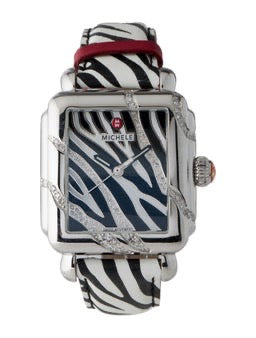 Michele Safari Zebra Watch-WATCH-Gazelle Fashion and Style