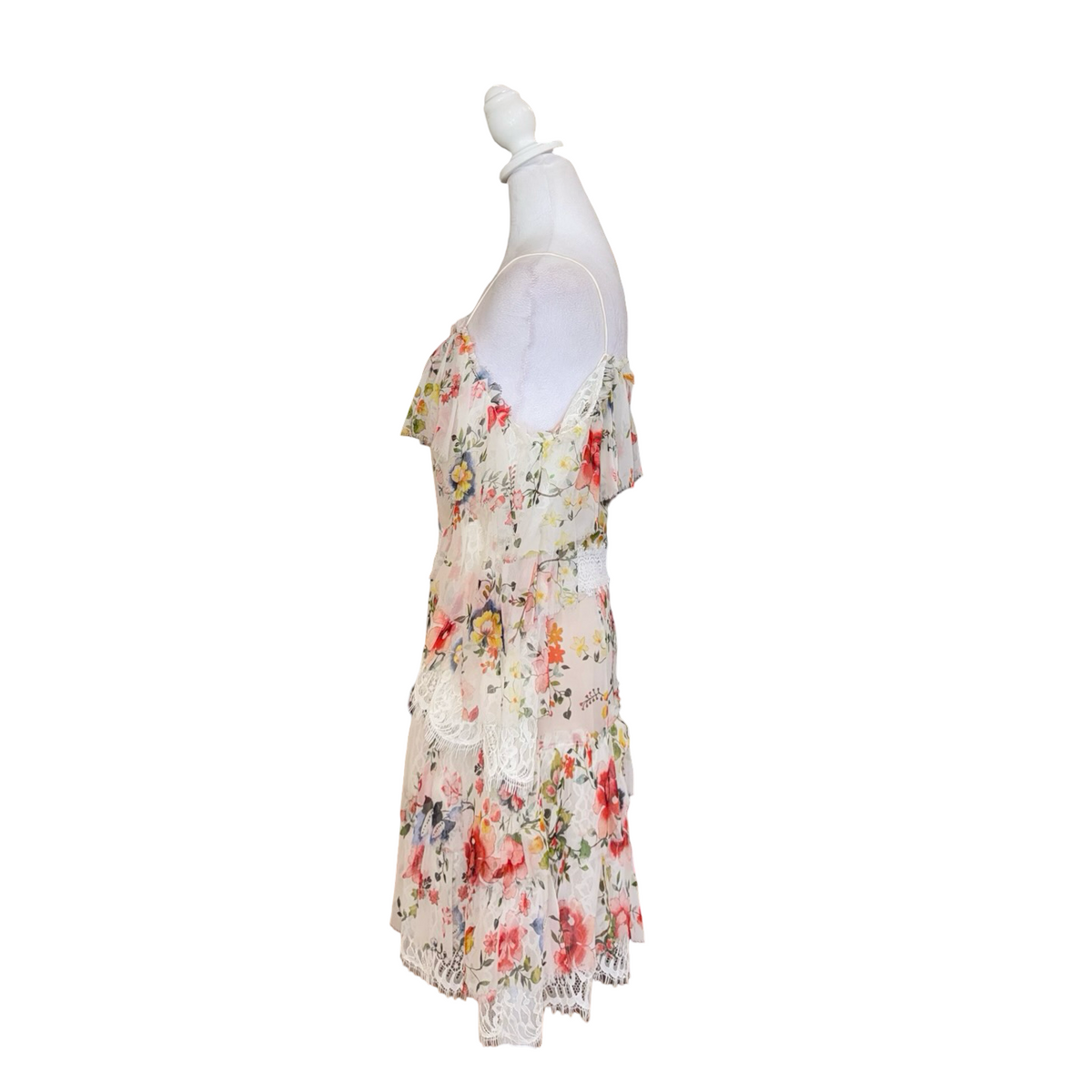 Alice + Olivia Floral Mini Dress-  Gazelle Fashion and Style 