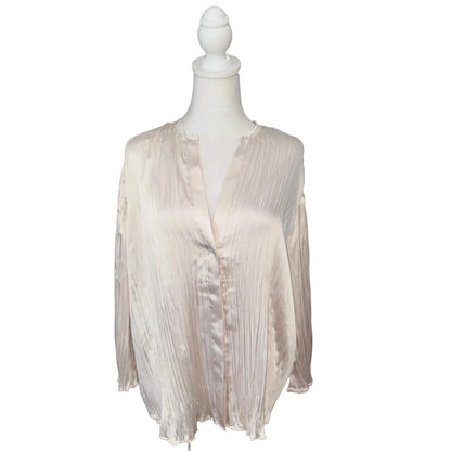 Vince Pleated Top- Gazelle Fashion and Style 