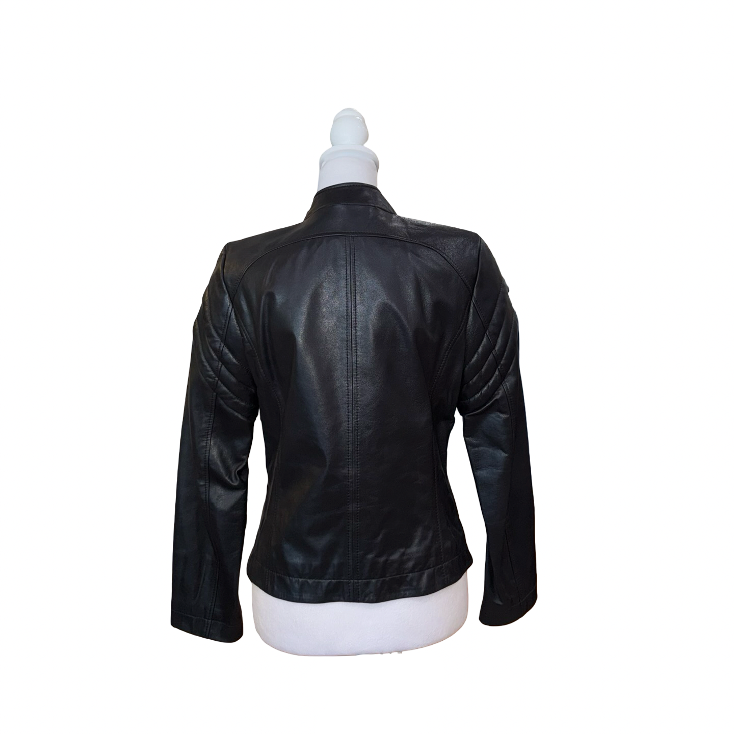 Escada Sport Lambskin Leather Jacket- Gazelle Fashion and Style 
