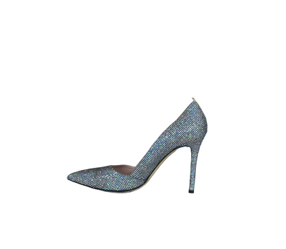 SJP Crystal Mesh Pumps- Gazelle Fashion and Style 