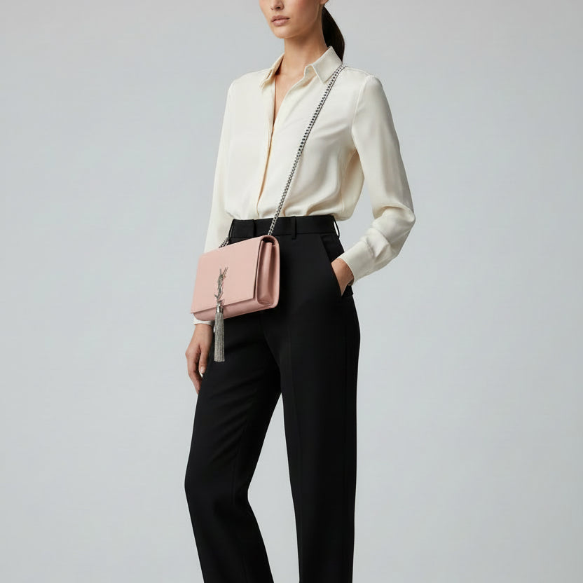 YSL Kate Tassell Handbag- Gazelle Fashion and Style 