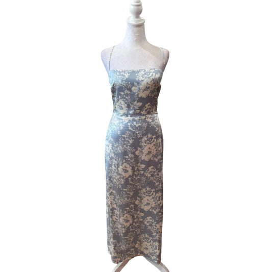 Reformation Floral Dress-DRESS-6-blue-New-Gazelle Fashion and Style