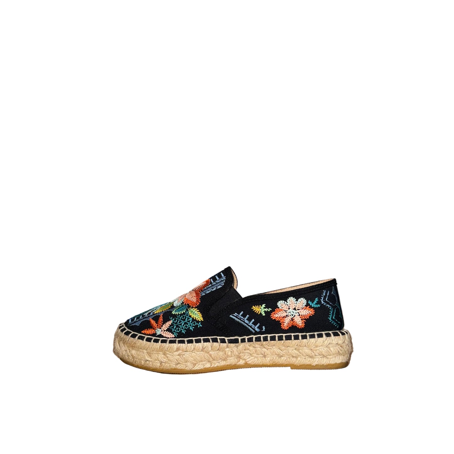 Johnny Was Embroidered Espadrille Slip Ons-Gazelle Fashion and Style