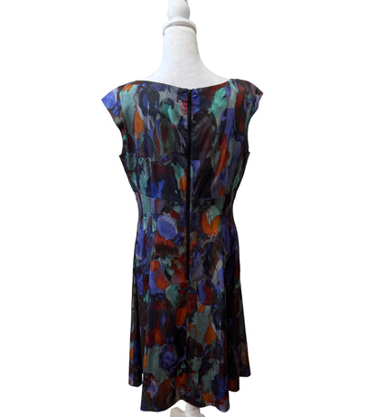 Lafayette Sleeveless Patterned Dress-DRESS-Gazelle Fashion and Style