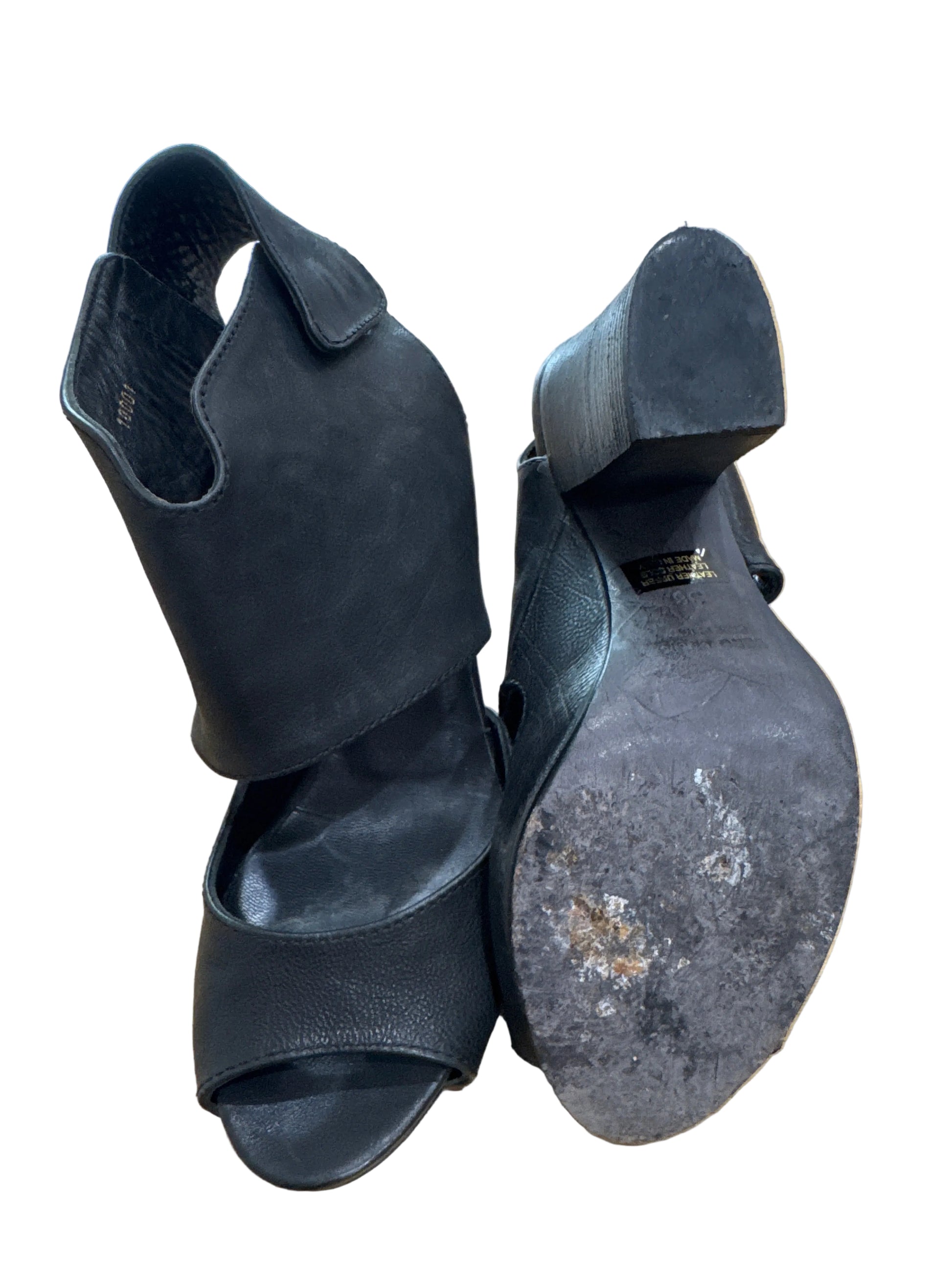 Black Heeled Sandals-SHOES-Gazelle Fashion and Style