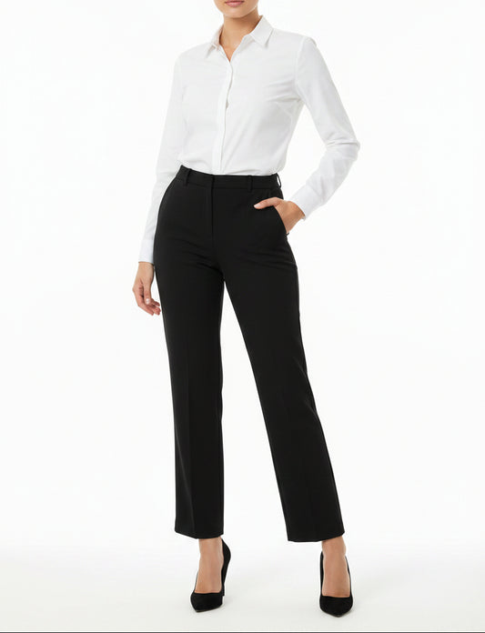 Valentino Jeweled High Waisted Trousers-PANTS-Gazelle Fashion and Style