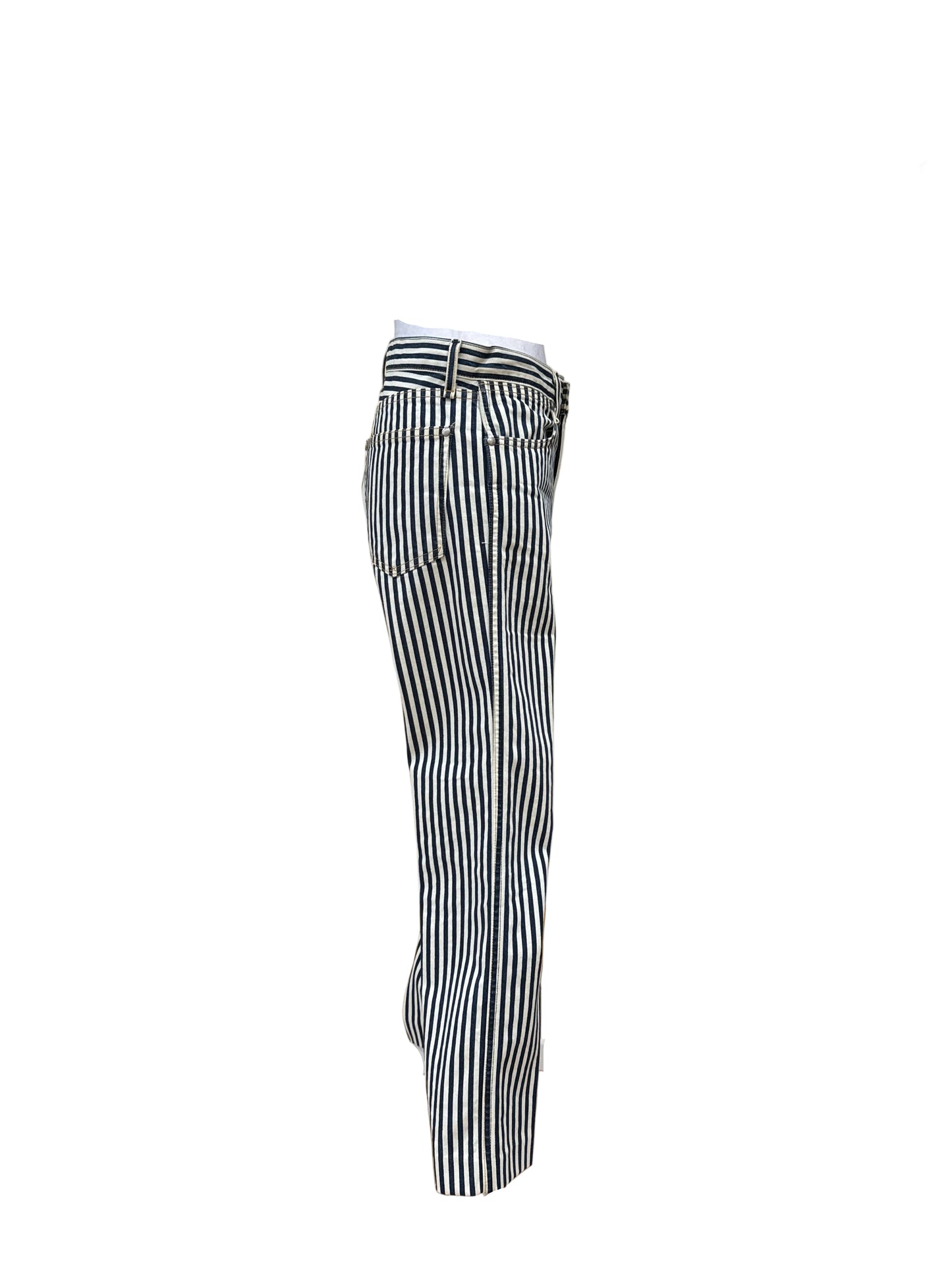 Rag & Bone Striped Jeans-Pants-Gazelle Fashion and Style