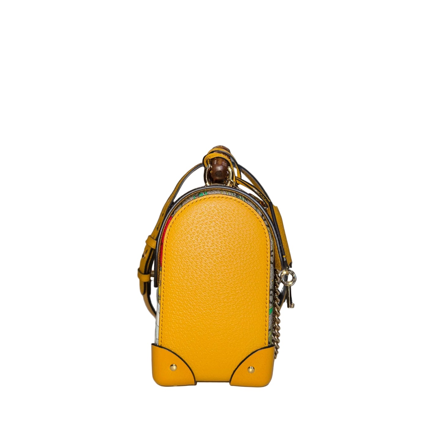 Gucci Flora Flora Bamboo Handbag- Gazelle Fashion and Style 