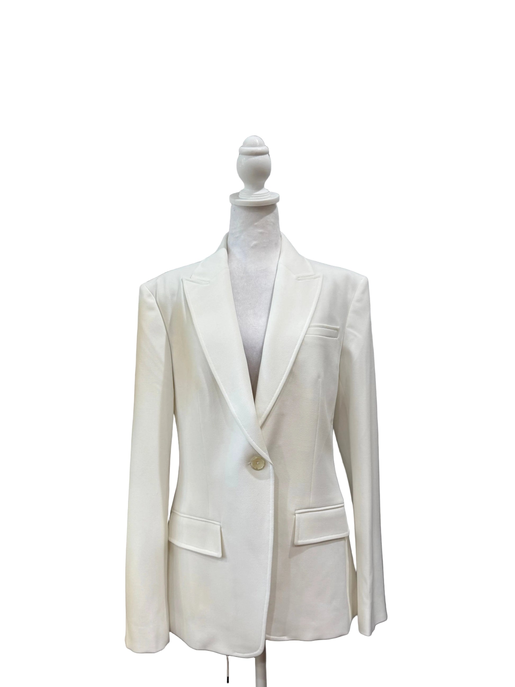 A.L.C. White Blazer-BLAZER-12-white-New-Gazelle Fashion and Style