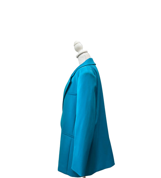 Alice + Olivia Blue Blazer-BLAZER-Gazelle Fashion and Style