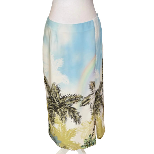 Le Superbe Midi Palm Tree Skirt- Gazelle Fashion and Style 