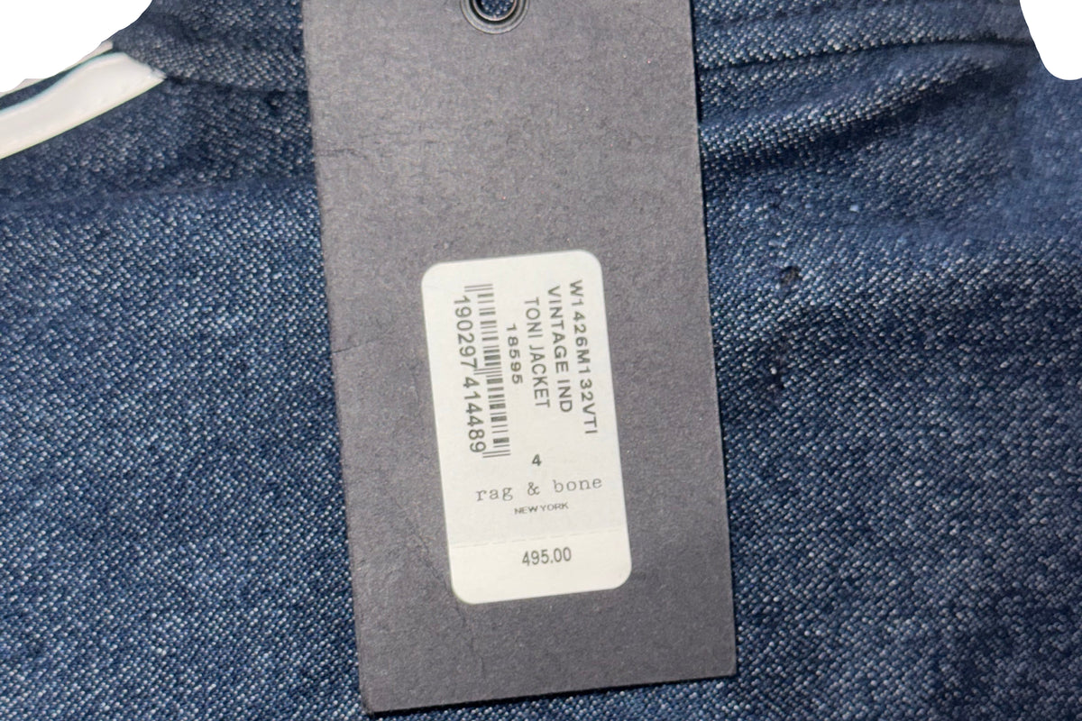 Rag & Bone Denim Jacket-JACKETS-Gazelle Fashion and Style
