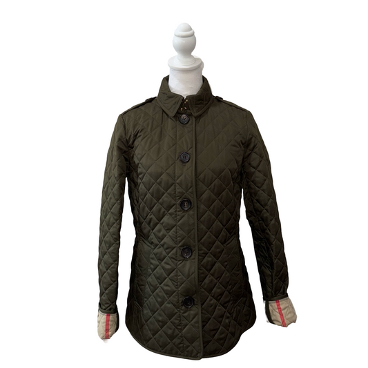 Burberry Quilted Jacket- Gazelle Fashion and Style 