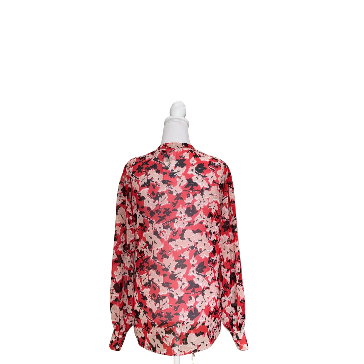 Reiss Sheer Floral Top - Gazelle Fashion and Style 