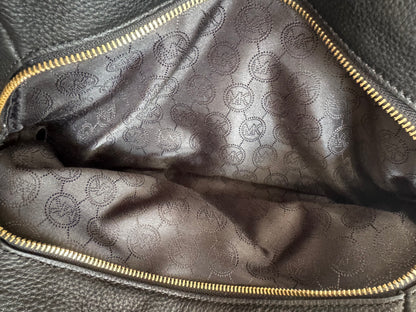 Michael Kors Black Shoulder Bag-HANDBAGS-Gazelle Fashion and Style