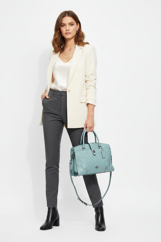 Coach Mercer 30 Satchel-HANDBAGS-Gazelle Fashion and Style