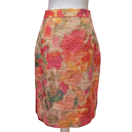 Kate Spade Multi Colored Midi Skirt-SKIRT-Gazelle Fashion and Style