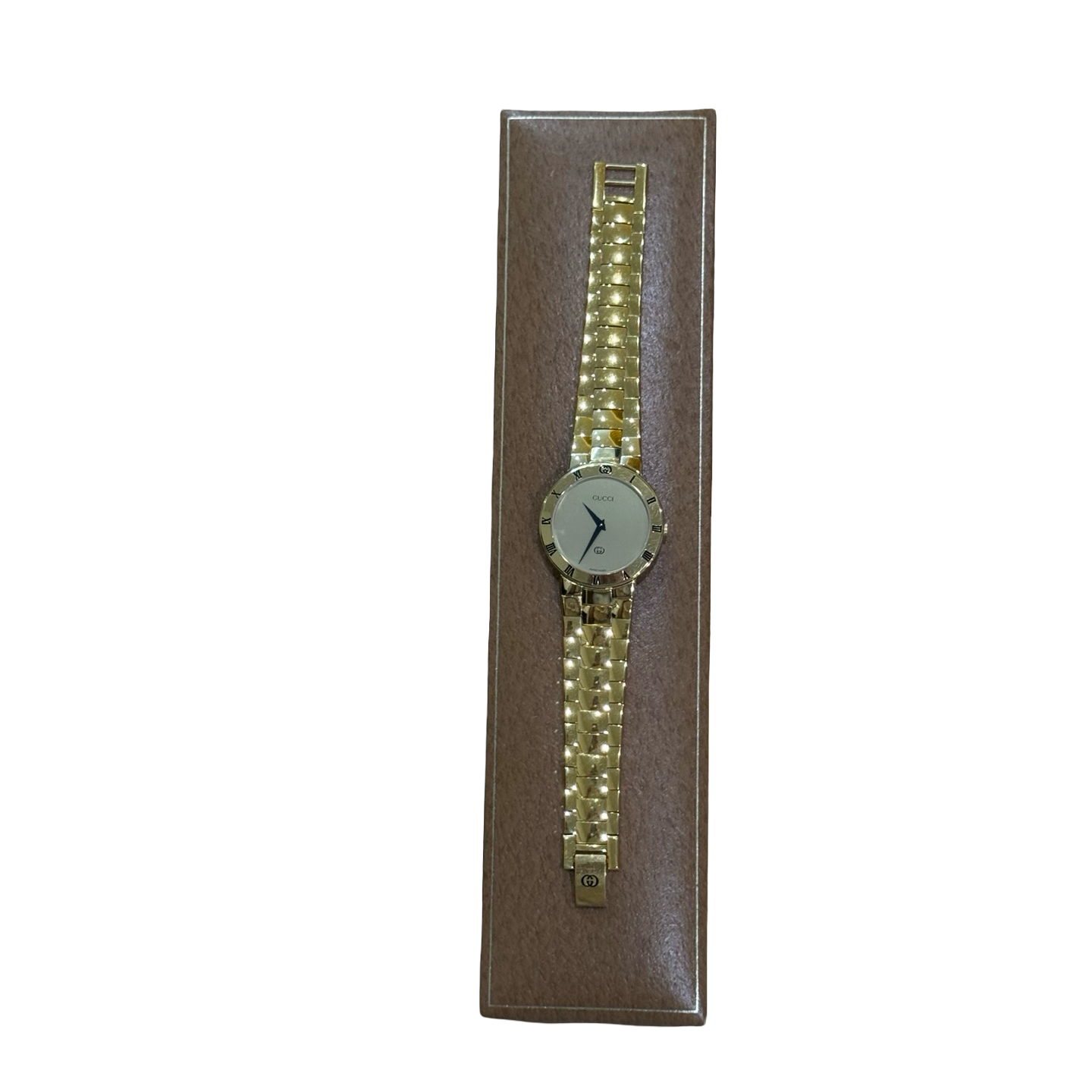 Vintage Gucci 300m Gold Tone Watch- Gazelle Fashion and Style 