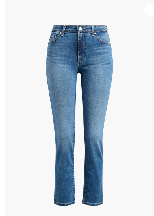 AG Mari Mid-Rise Straight Jean-PANTS-medium-blue-New-Gazelle Fashion and Style