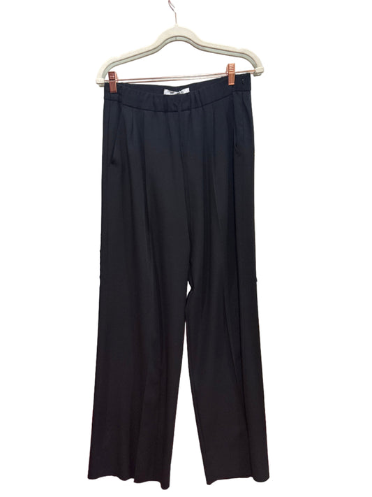 MaxMara Black Wide-Leg pants- Size 44, US 10 $249-Pants-Gazelle Fashion and Style
